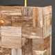 White Petrified Wood Lamp - Medium size