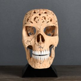 Memento Mori Maori (natural wood)