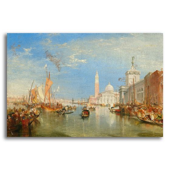 Venice: The Dogana and San Giorgio Maggiore - J.M. William Turner